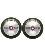 GRIT H2O Trans Olive / Polished 110mm (Pair)