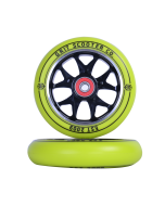 GRIT Wheels 110mm - YELLOW / BLACK  (Pair)