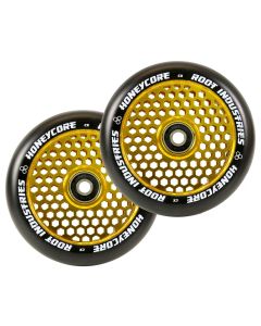ROOT INDUSTRIES HoneyCore Wheels 110mm x 24mm - BLACK/GOLD
