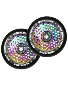 ROOT INDUSTRIES HoneyCore Wheels 110mm x 24mm - BLACK/ROCKET FUEL