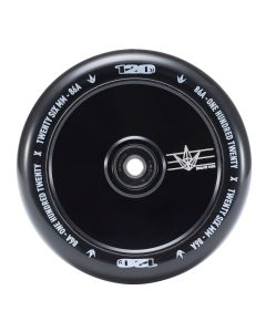 ENVY 120mm  HOLLOW CORE Wheel - BLACK
