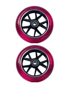 GRIT Wheels 110mm - Invader Core - BLACK/TRANS PINK