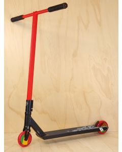 Custom Scooter - URBANARTT BONES - BLACK / RED