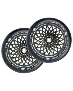 ROOT INDUSTRIES Lotus Wheels 110mm x 24mm - BLACK/BLACK