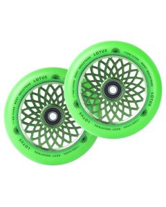 ROOT INDUSTRIES Lotus Radiant Wheels 110mm x 24mm - GREEN