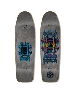 Black Label Old School Deck - O.G Bars 9.25 Black Stain