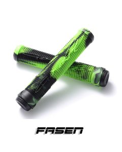 Fasen V2 Hand Grips - GREEN/BLACK