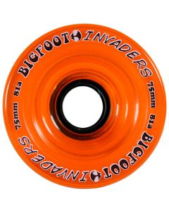 Bigfoot Wheels 75mm 81a Invaders Orange