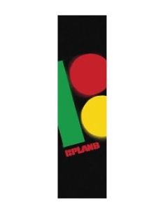 PLAN B Skateboard Grip Tape  RASTA STENCIL LOGO