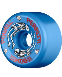 Powell Peralta G-Bones Wheels 64mm 97a - Blue (4 pack)