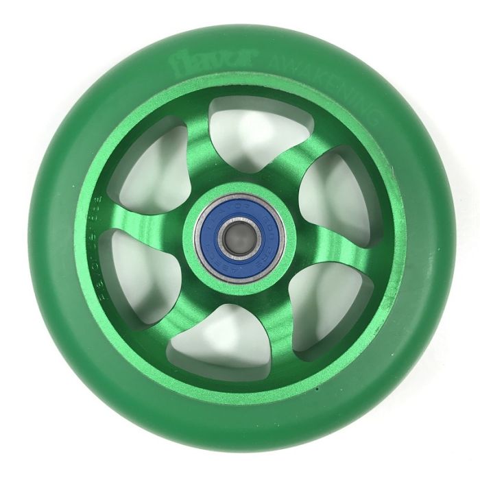 Flavor 110mm Awakening Wheel - GREEN/GREEN