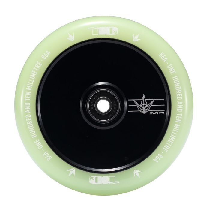 ENVY 110mm Hollow Core Wheel - GLOW IN THE DARK