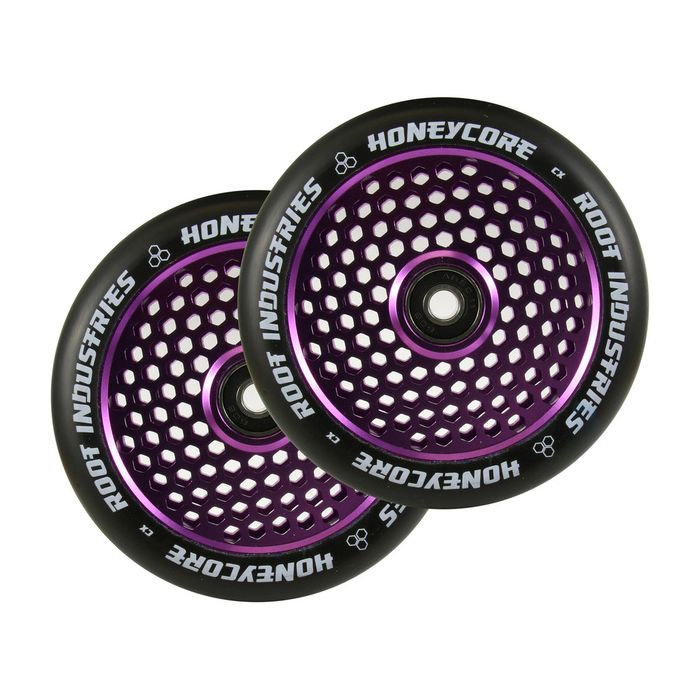 ROOT INDUSTRIES Honeycore Wheels 120mm x 24mm - BLACK/PURPLE
