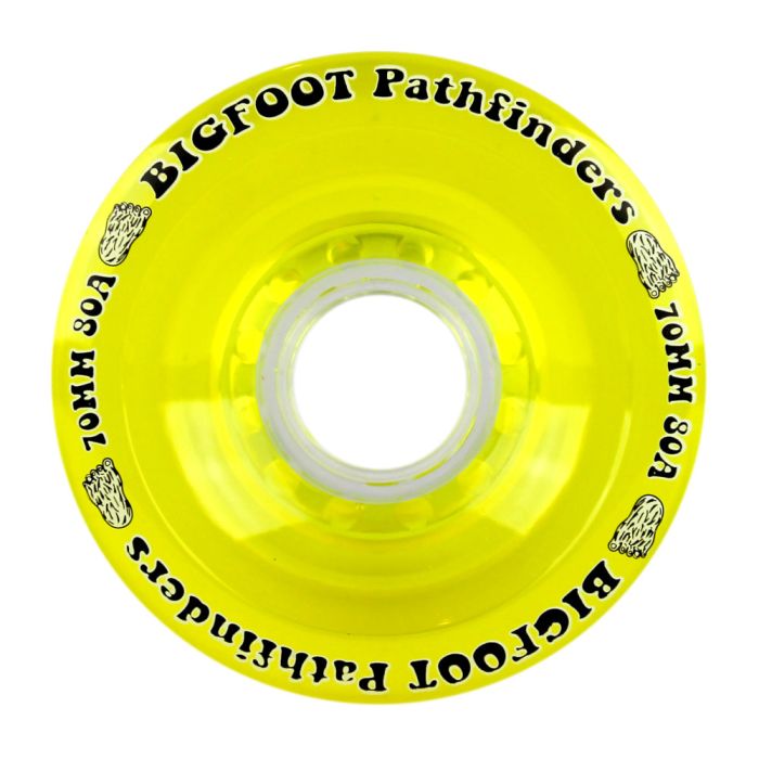 Bigfoot Wheels - 70mm 80a Pathfinders Yellow