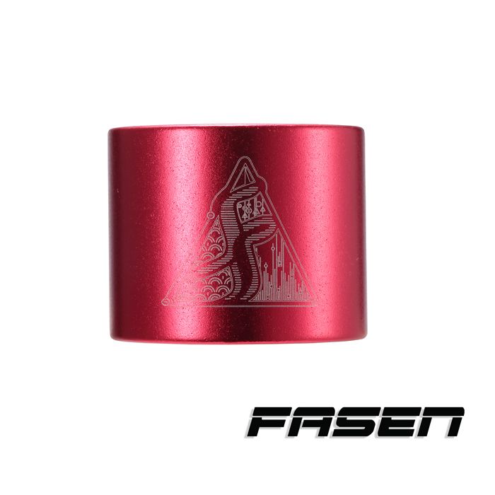 FASEN 2 Bolt Clamp - Red