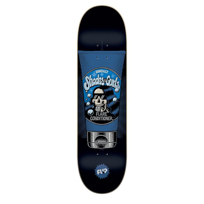 FLIP Skateboard Deck GONZALEZ CURLS 8.4
