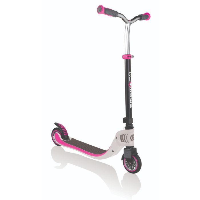 GLOBBER Flow 125 Scooter - FOLDABLE - White / Pink