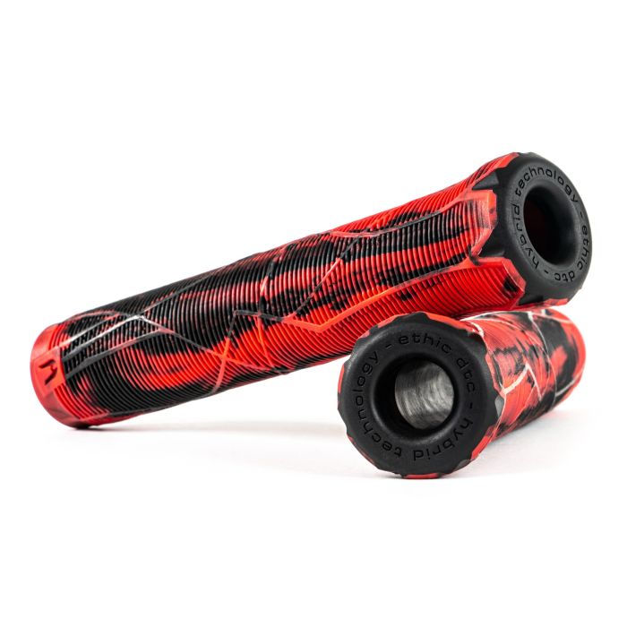 Ethic DTC Slim Grips RED/BLACK Mix
