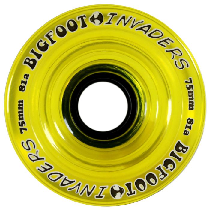 Bigfoot Wheels 75mm 81a Invaders Yellow