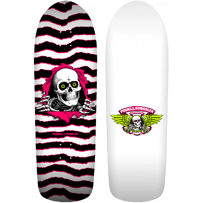 Powell Peralta Old School Ripper White / Pink 10