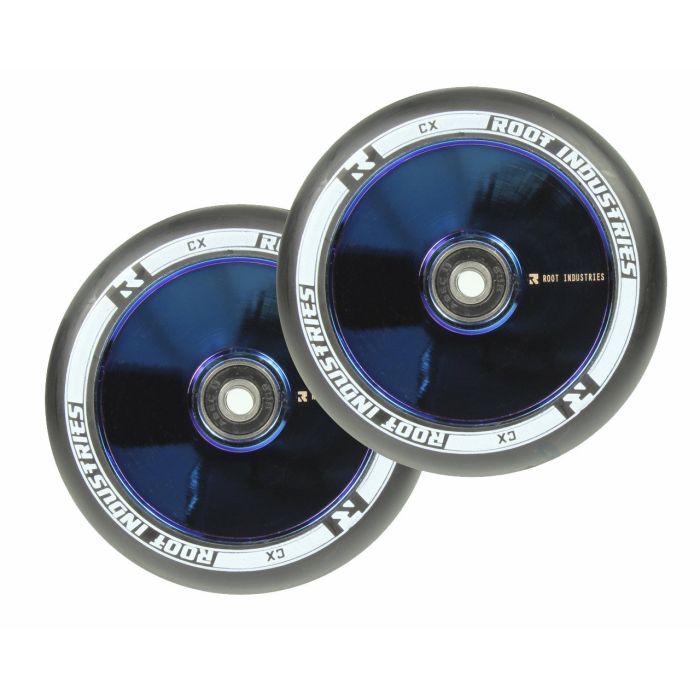 ROOT INDUSTRIES Air Wheels 110mm x 24mm - BLACK/BLUE RAY