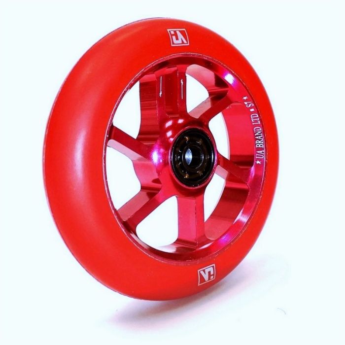 UrbanArtt S7 100mm Wheel - RED / RED
