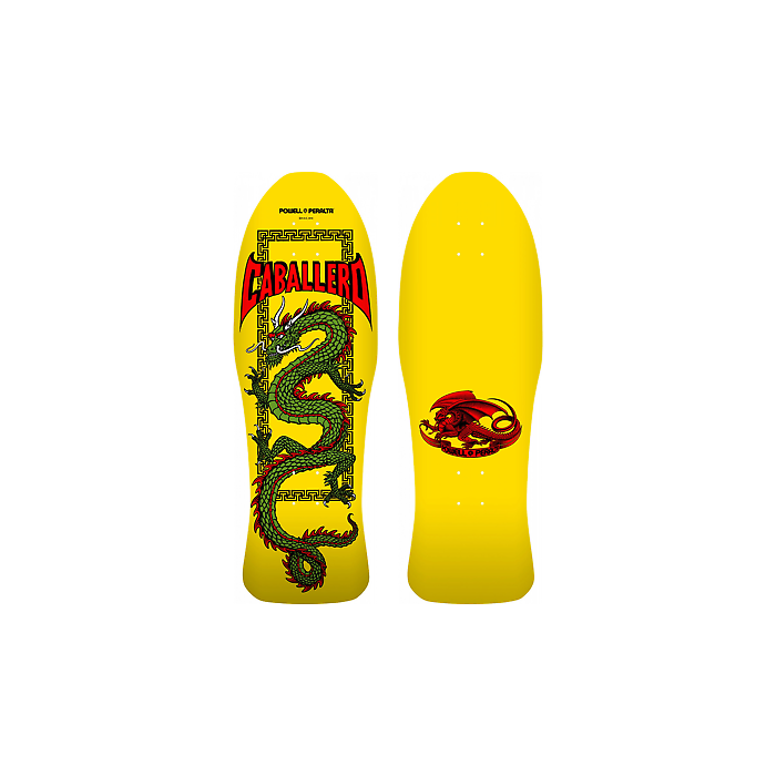 Powell Peralta Cab Chinese Dragon Yellow Deck 10''