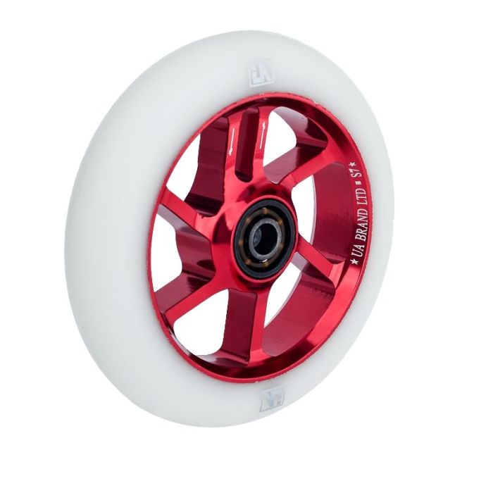 UrbanArtt S7 110mm Wheel - RED / WHITE