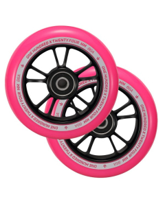 ENVY Wheels 100mm - PAIR - PINK/BLACK
