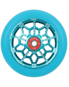CORE Hex 110mm Wheels Mint/Blue (PAIR)