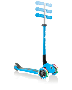 GLOBBER Primo Foldable w/Lights - SKY BLUE