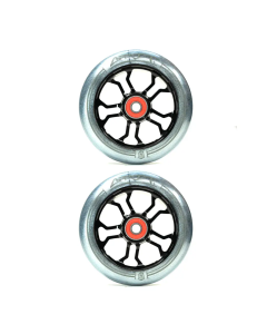 GRIT 10R Wheels 110mm Wheels Black/Metallic Silver