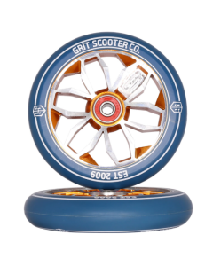 GRIT Wheels 120mm x 24mm Blue Orange