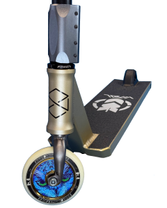 sz L Saundezy Recon Custom Build Gold / Gunmetal Grey