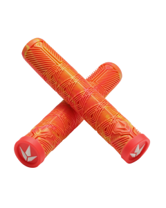 ENVY V3 Scooter Grips - ORANGE/RED