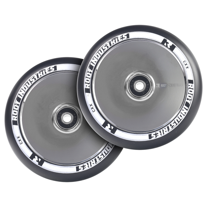 ROOT INDUSTRIES Air Wheels 120mm x 24mm - BLACK/MIRROR