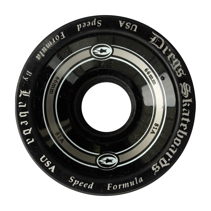 Dregs Labeda Race Wheels 66mm 81a Black