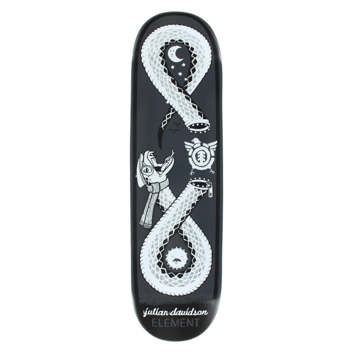 ELEMENT Skateboard Deck DAVIDSON ZIPPER 8.5