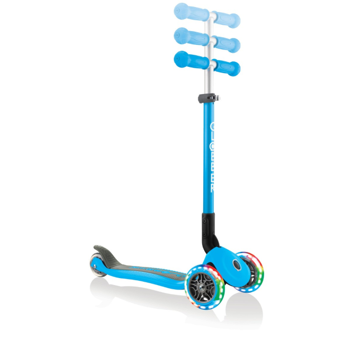 GLOBBER Primo Foldable w/Lights - SKY BLUE