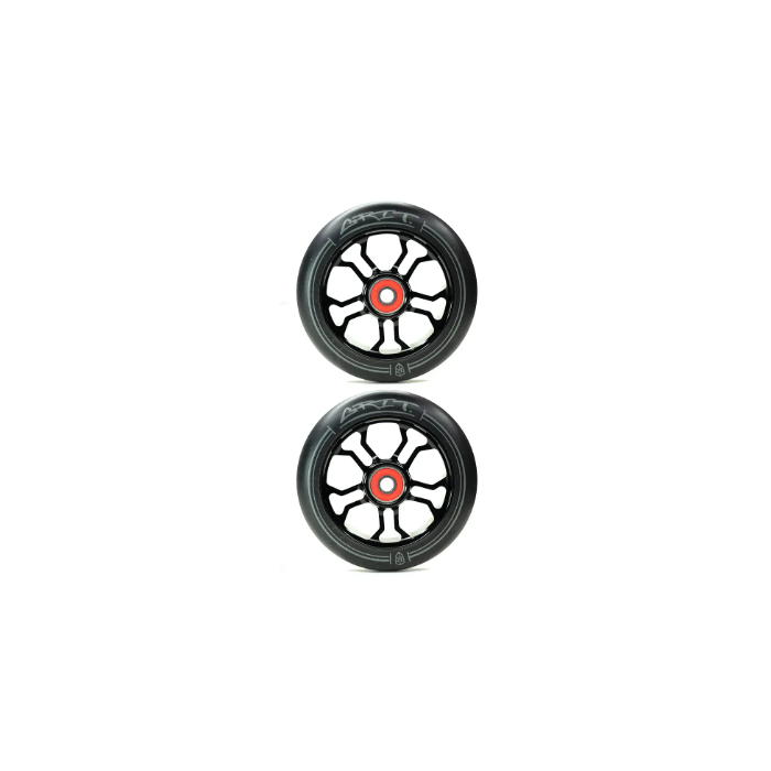 GRIT 10R Wheels 110mm Wheels Black/Black (PAIR)