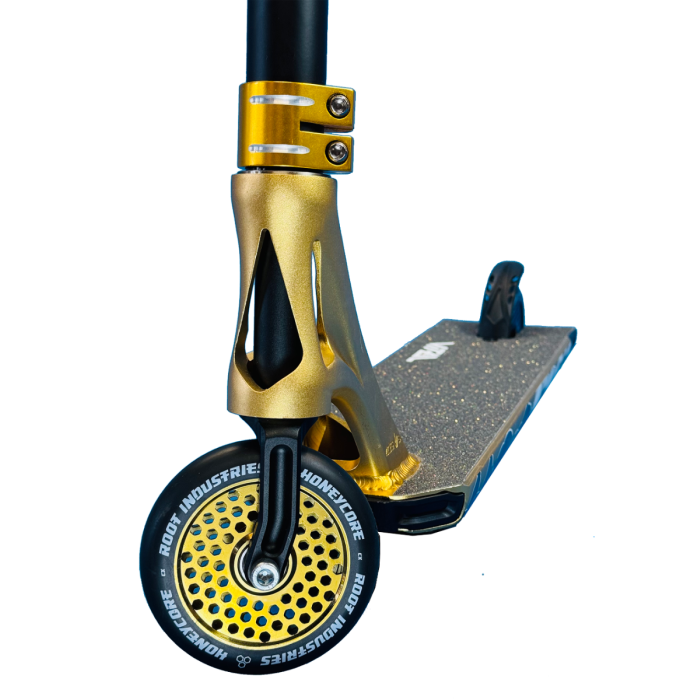 sz L Ivan Jiminez AOSv5 Custom Scooter Gold / Black