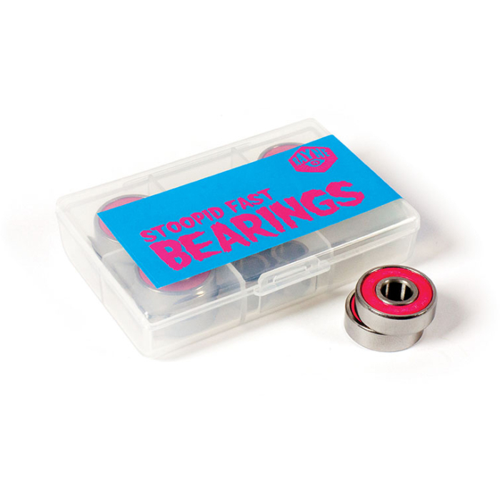 RAYNE Longboard Bearings STOOPID FAST  