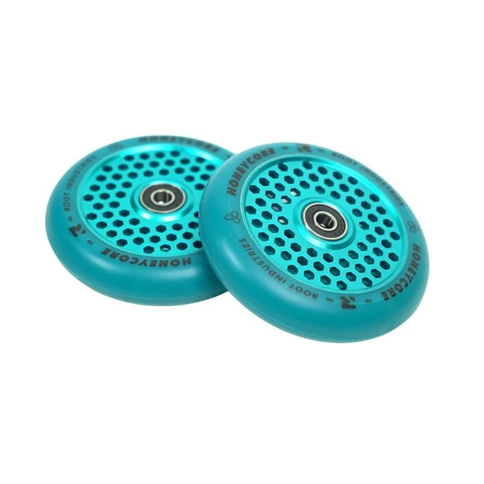 ROOT INDUSTRIES HoneyCore Wheels 110mm x 24mm - AQUA BLUE