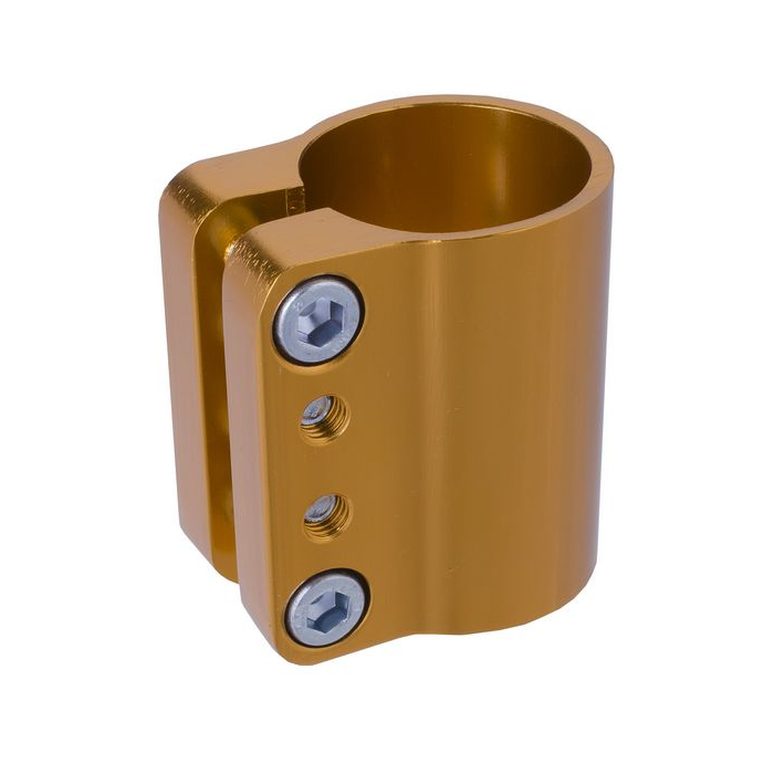 GRIT Pro Scooter Bar Clamp - Quad - Gold
