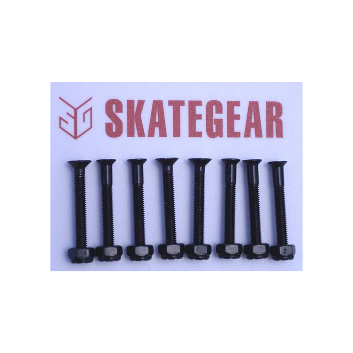 SKATEGEAR Skateboard Hardware 1 1/2 inch (set of 8)