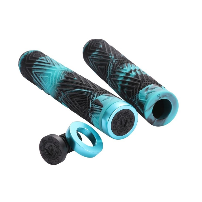 ENVY W.SCOTT HAND GRIPS - BLACK/TEAL